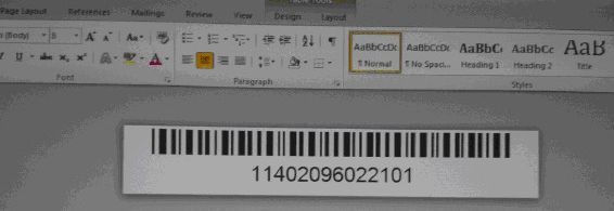 通過word來使用TSC TTP-342e打印條形碼，標簽為何空白呢？